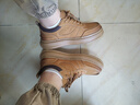 皓顿（HAUT TON）复古真皮板鞋男2025新款厚底增高鞋男百搭户外休闲鞋子工装鞋 卡其色 43 -适合运动鞋44码 实拍图