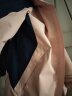 啄木鸟冲锋衣外套女春秋冬季三合一可拆卸防风防水定制潮牌新款登山风衣 女款粉色（外套+内胆） XL 实拍图