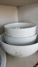华光骨瓷碗套装十件套 釉中彩抗菌餐具套装 6寸面碗4.5米饭碗 10只碗 白玉兰 实拍图