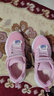 Skechers斯凯奇儿童运动鞋春秋女童魔术贴休闲鞋中大童轻质跑步鞋303601L 女款/浅粉色/LTPK 30 实拍图