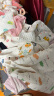 柯斯德尼（kidsneed）婴儿口水巾围嘴纯棉防水宝宝围兜新生儿防吐奶3层纯棉3条装 实拍图