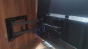 置简超薄电视伸缩挂架（32-90英寸）通用180度旋转折叠电视机支架适用于海信小米创维TCL索尼壁挂墙架 50-90