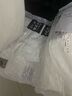 唐狮（TonLion）夏季短袖T恤女年新款印花半袖上衣设计感小众宽松T恤衫 本白 L 实拍图