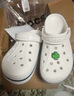 crocs卡骆驰贝雅卡骆班|205089 白/深蓝-126 44(280mm)  实拍图
