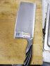 十八子作刀具 不锈钢厨房家用菜刀切肉雀之屏切片刀S2601-B 实拍图