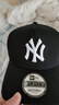 NEW ERA纽亦华MLB棒球帽夏季NY刺绣高顶弯檐帽遮阳帽男女潮流940 13793017-黑色-NY OSFM 实拍图