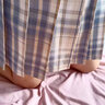 凡小如jk制服套装女夏季百褶裙日系甜美学院风a字高腰半身裙小个子全套 柠檬海盐格裙+刺绣白短衬衫+领结 S 【建议80-95斤】 实拍图