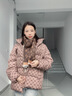 MITHAOL KUSC围巾女保暖披肩女生2024新款女士围脖轻奢生日情人节礼物送老婆 粉色【可代写贺卡】 实拍图
