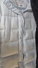 森马（Semir）90%鸭绒羽绒服女长款宽松显瘦冬季轻暖连帽外套防水109724113001 实拍图