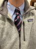 巴塔哥尼亚（Patagonia）男士保暖抓绒衣上衣背心立领马甲开衫 Better Sweater 25882 STH M 实拍图