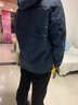 西域骆驼（VANCAMEL）三合一防风冲锋衣款男女夹克加厚保暖可拆卸登山服滑雪服运动外套 KY09A牛仔蓝/深蓝-男 XL 实拍图