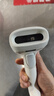 霍尼韦尔（Honeywell）有线扫码枪 扫码枪 条形码 二维码扫描枪 商超仓储物流快递 高密条码扫描器 OH460白 实拍图