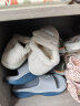 PaulFrank大嘴猴棉拖鞋男冬季情侣家居厚底保暖包跟月子棉鞋女PF915卡其290 实拍图