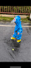 lemonkid儿童雨鞋男女童防滑水鞋小孩学生高筒雨靴 乐奇喷火龙 22码 实拍图