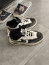 卡帝乐鳄鱼男鞋冬季棉鞋男老爹鞋子男士时尚休闲运动鞋 40995M 黑色加绒 41 实拍图