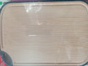 京东京造 整竹双面塑料砧板 家用加厚案板 防霉剁骨菜板34.5*24*1.6cm 实拍图