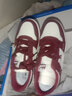 回力男鞋板鞋男2025秋季新款运动鞋子女小众百搭情侣鞋子女休闲鞋子男 白红色 -1108M 40 实拍图