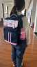 Edison小学生书包护脊减负反光大容量防泼水儿童校园双肩背包2215-1蓝粉 实拍图
