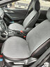 齐选汽车坐垫高档透气四季通用亚麻三件套防滑座垫夏季冰丝车内座椅套 雅致灰【7件套】 实拍图
