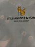 William fox&sons新复古回潮230G新疆双面棉空气层科技亲肤面料狐狸头刺绣长袖T恤 咖啡色 XL /52 实拍图