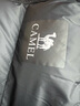 骆驼（CAMEL）【拒水羽绒】户外羽绒服鸭绒加厚羽绒衣经典时尚防风保暖运动外套 A33CR07164，幻影黑，男女同款 S （女生拍小一码） 实拍图