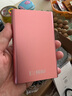科硕（KESU） 移动硬盘USB3.0安全加密 2.5英寸高速笔记本电脑手机外接机械硬盘 尊贵金属-樱花粉+硬盘防震包 500GB 实拍图