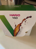 HARIO 咖啡滤纸V60系列滴漏式过滤纸袋原木漂白手冲滤纸日本原装进口 1-2人份盒装原木100枚 实拍图