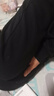 鸿星尔克运动裤男秋冬季新款长裤加绒男款跑步裤子卫裤男士九分裤休闲裤 正黑-加厚针织-1012 L （165-170cm/120-130斤） 实拍图