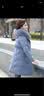 雅鹿妈妈羽绒服女冬装中长款加厚狐狸毛领保暖中老年女冬季外套 Y1201V15210-银河绿 3XL 实拍图