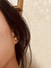 千叶珠宝dada彩宝系列坚定18K金石榴石耳钉耳饰宝石送女友情人节礼物 18K金石榴石耳钉/对 实拍图