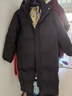 BOBBY BIZZ95%白鹅绒羽绒服男女大码过膝加厚新年外套户外新款保暖中长款 黑色高蓬松无异味（男女同款） M 125斤左右 含绒量340g 实拍图