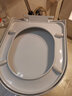 乐蒲（LEP）家用老式可拆板马桶盖 加厚通用 静音缓降 一键安装 U/V/O型 【大方U型】 实拍图