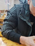 左斯客棉服男加厚连帽冬季潮流青少年学生百搭棉衣男棉袄子面包服外套男 黑色 XL 实拍图