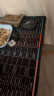 镭拓（Rantopad）H7+ 包边游戏鼠标垫超大号桌垫键盘垫电脑办公   办公电脑垫快捷键鼠标垫 黑 实拍图