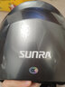 SUNRA3C认证电动车头盔男女通用夏季防晒透气半盔电瓶摩托车防摔安全帽zw 摩卡色【新国标】加强壳体 3c认证-防晒长镜 实拍图