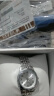欧利时（OLEVS）瑞士认证品牌手表女石英表夜光防水简约女士手表大数字中老人腕表 OLEVS-9970-钢带本白女 晒单实拍图