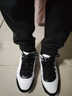 乔丹QIAODAN篮球鞋男低帮运动鞋2025秋冬季男鞋透气球鞋硬地学生战靴 白色/黑色AM3310118B 41 实拍图