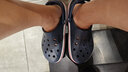 卡骆驰（CROCS）洞洞鞋男鞋女鞋 26夏季新款运动鞋平底沙滩鞋透气情侣凉鞋拖鞋子 经典Clog克骆格-大气灰-现货速发 42-43 实拍图