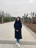 思凯乐（SCALER）【鹅元帅900蓬pro】高蓬羽绒服男户外加厚长款大鹅绒外套女极寒衣 【黑色女】900蓬鹅绒PRO M 实拍图