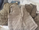 MUJI女式 轻量羽绒便携式背心女款马甲马夹秋冬保暖外搭羽绒内胆 浅米色 XL (165/92A) 实拍图