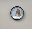 摩门（Momen）挂钟 创意客厅卧室 12英寸挂表时钟卡通长颈鹿儿童可爱插画石英钟 实拍图
