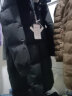 鸭鸭（YAYA）羽绒服男中长款2023年冬季新款时尚休闲可拆卸帽加厚保暖外套G 黑色 185/100A（XXL） 晒单实拍图