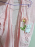 映季纯棉纱布浴袍式浴巾女士可穿浴裙宝宝儿童母亲子洗澡裹巾浴衣睡袍 花花兔 大童身高尺寸115-150cm 实拍图
