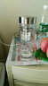 富光 健牌悠品水晶工艺玻璃杯702-320双层杯子 带盖男女320ml茶杯 透明 水杯 实拍图