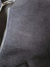 杰克·琼斯（JACK&JONES）男装毛呢外套男短款格子大衣冬季黑色夹克男士立领高端呢子外套 墨蓝DEEP WELL 185/104A/XL 晒单实拍图
