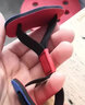 远足拇指外翻脚趾矫正器姆外翻拉伸带儿童大脚骨突出拇指康复带训练带 红色 均码 实拍图