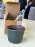 宏中紫砂杯宜兴紫砂主人杯品茗杯小号茶杯子茶盅功夫纯手工小杯 紫泥粉绿心静主人杯-100cc 100ml 1个 实拍图