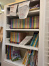 亿鉴图书馆书架落地置物架幼儿孩童玩具收纳储物绘本架书柜钢制铁艺 0.8宽主架【默认发珍珠白】 四层1.2米高 晒单实拍图