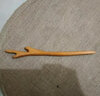 绵德抖音同款手工diy桃木簪子自制木质发簪古风木工具材料包七夕礼物 【一鹿有你】1个成品+礼盒GSF-DBZ-21 实拍图