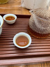 鸿韵清新普洱茶 云南勐海古树陈年熟茶散茶叶普洱黑茶父亲节送礼盒装500g 实拍图